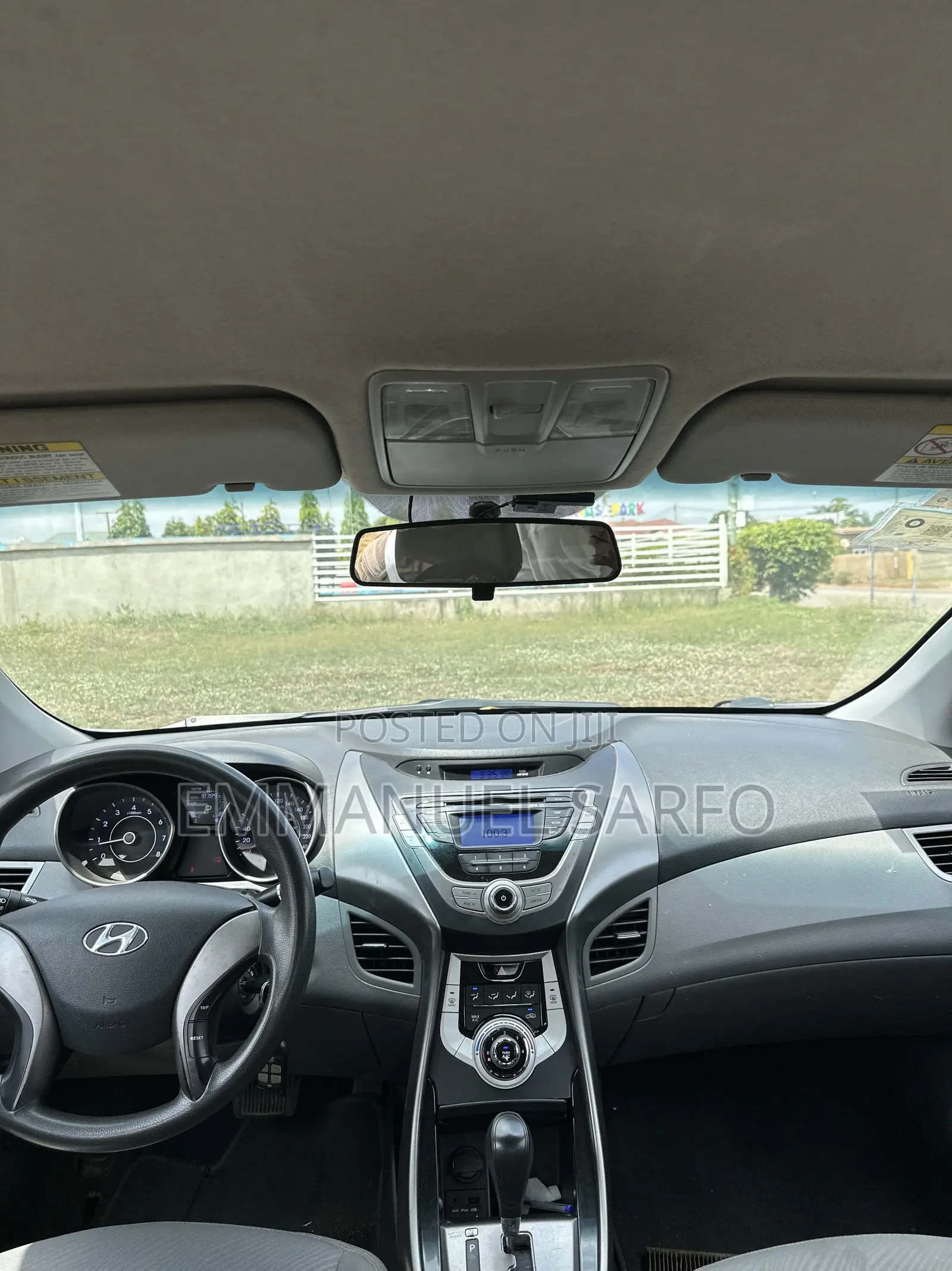 Hyundai Elantra GLS Sedan FWD (1.8L 4cyl 6A) 2013 Silver