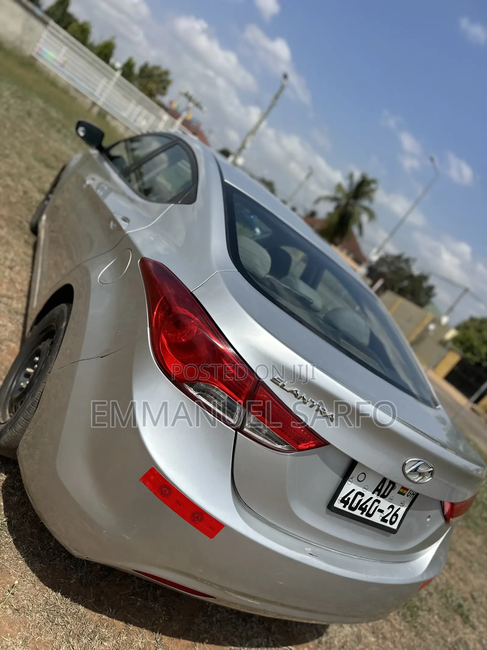 Hyundai Elantra GLS Sedan FWD (1.8L 4cyl 6A) 2013 Silver
