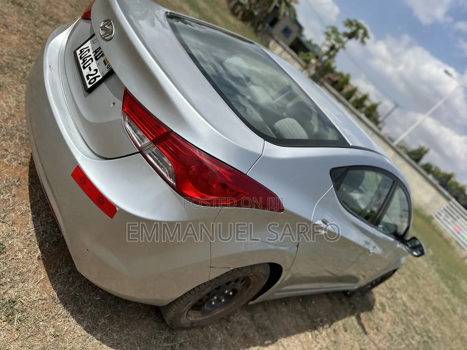 Hyundai Elantra GLS Sedan FWD (1.8L 4cyl 6A) 2013 Silver