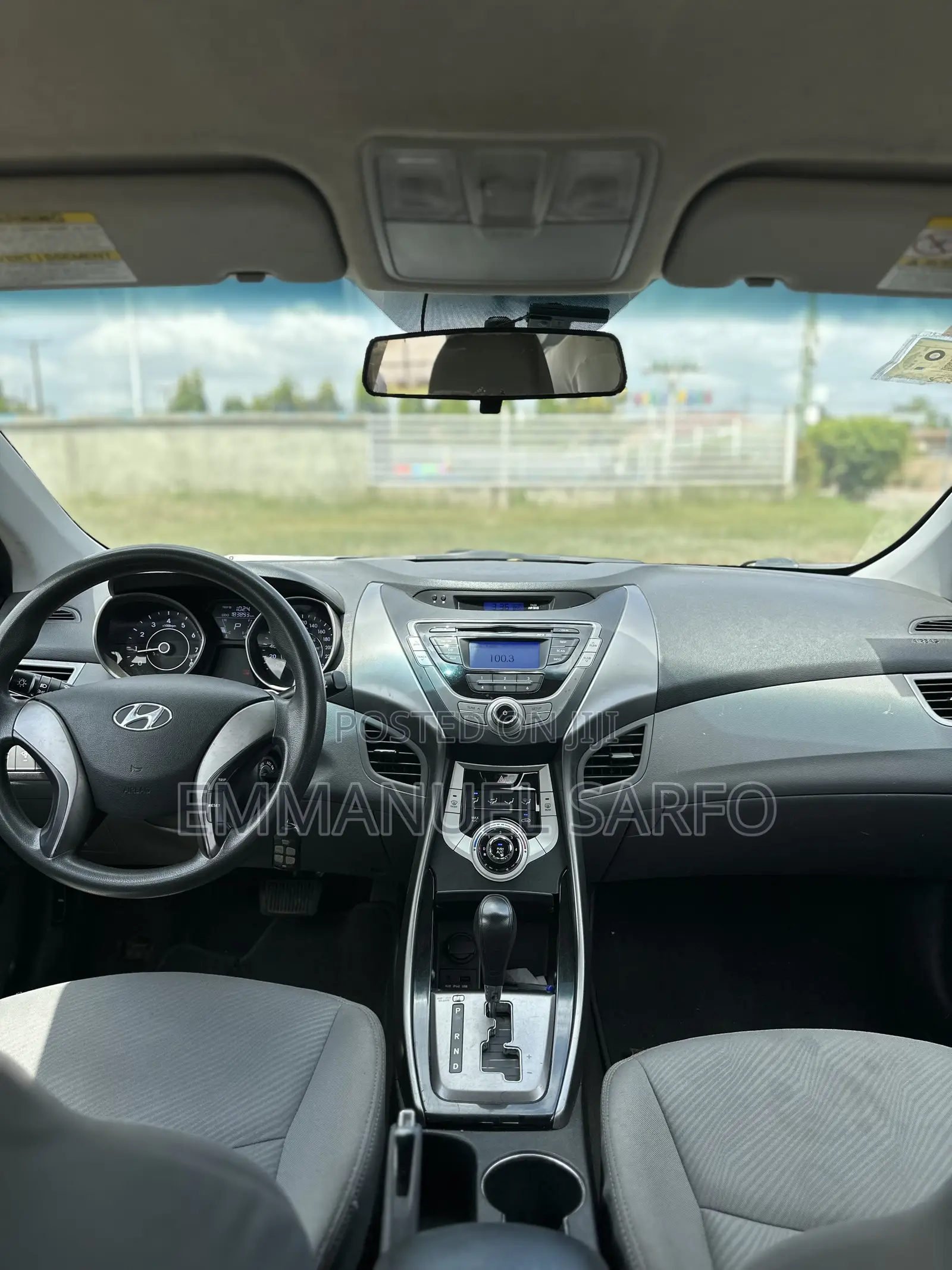 Hyundai Elantra GLS Sedan FWD (1.8L 4cyl 6A) 2013 Silver