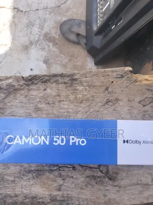 New Tecno Camon 50 Pro 256 GB Black