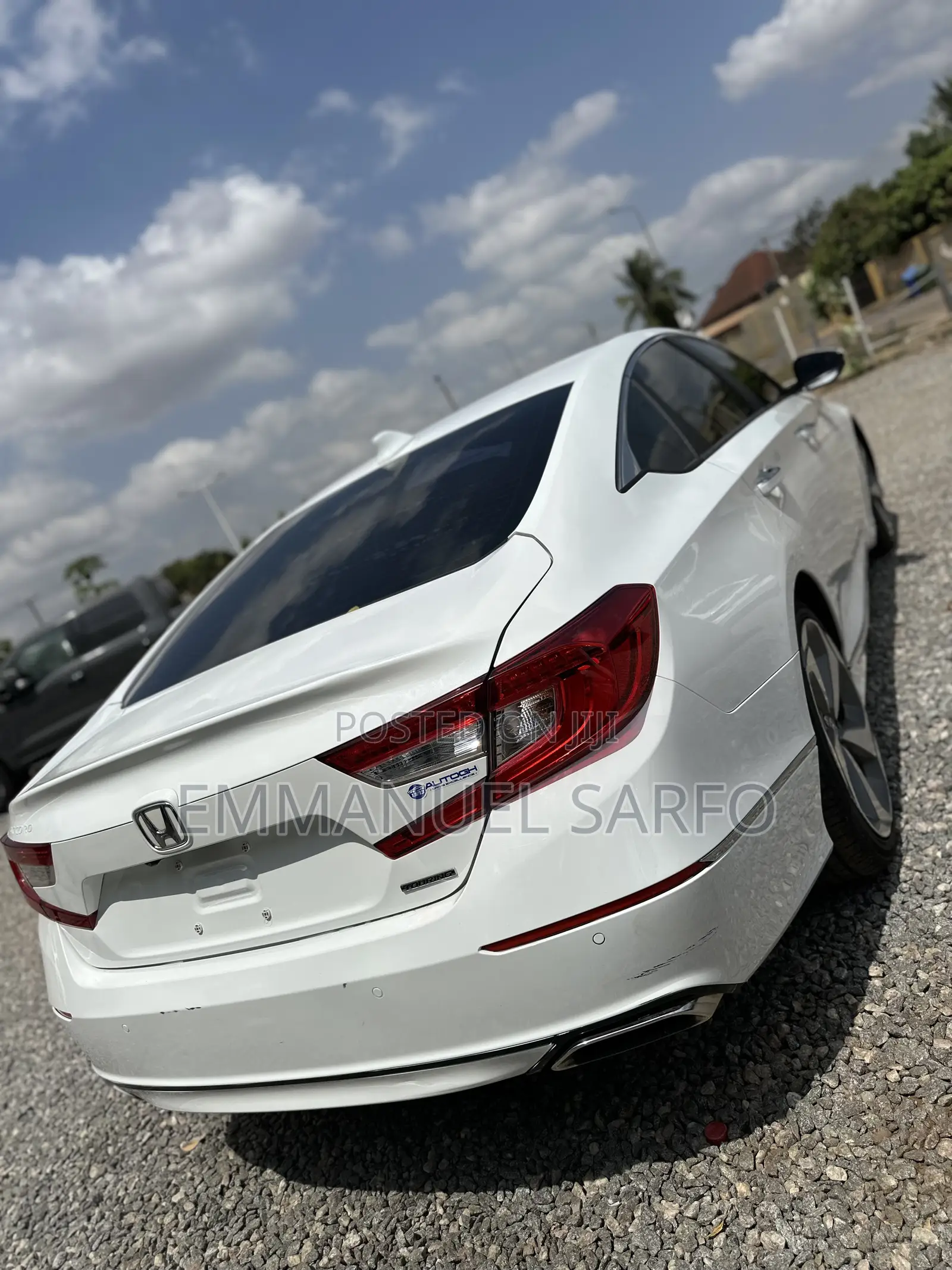 Honda Accord Touring 2.0T 2018 White