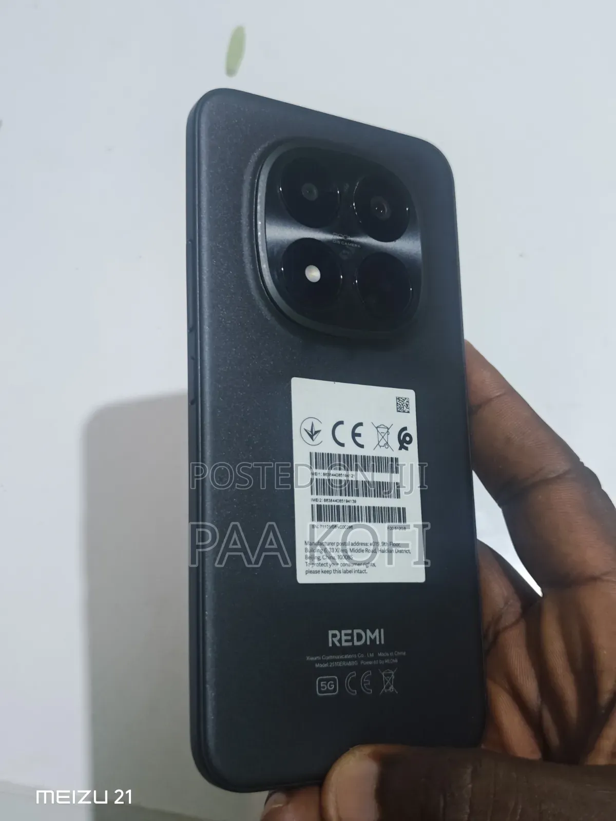 Xiaomi Redmi Note 15 Pro+ 512 GB Black