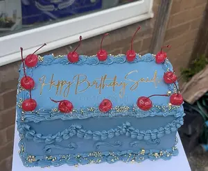 Rectangular Birthday Cakes Available