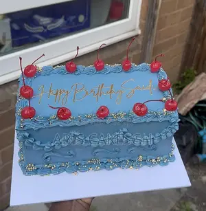 Rectangular Birthday Cakes Available
