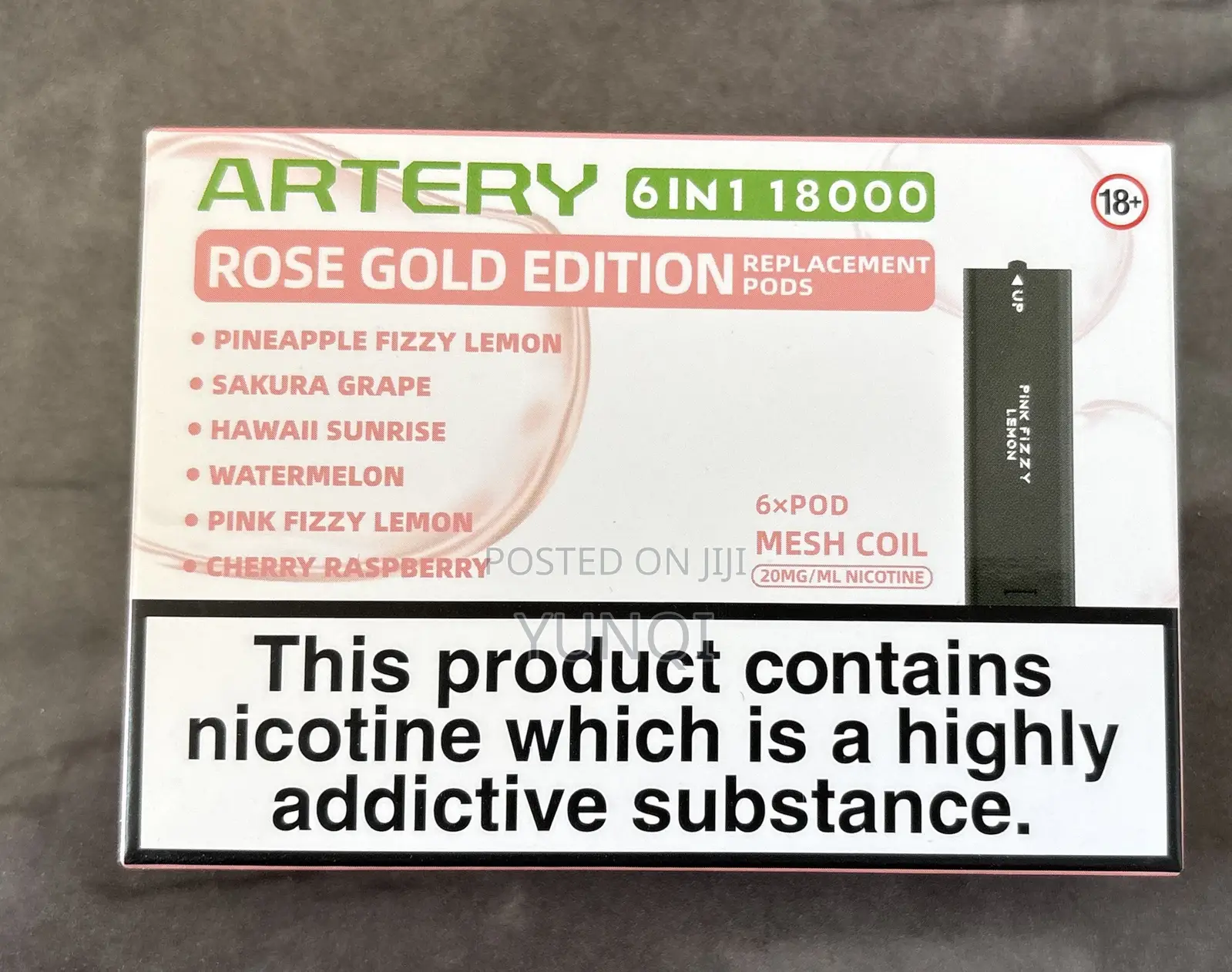 6in1 Replace Pods (18000puffs)