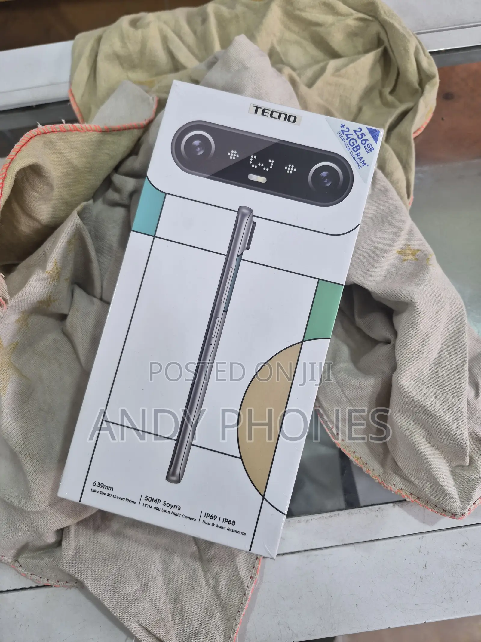 New Tecno Camon Slim 256 GB White