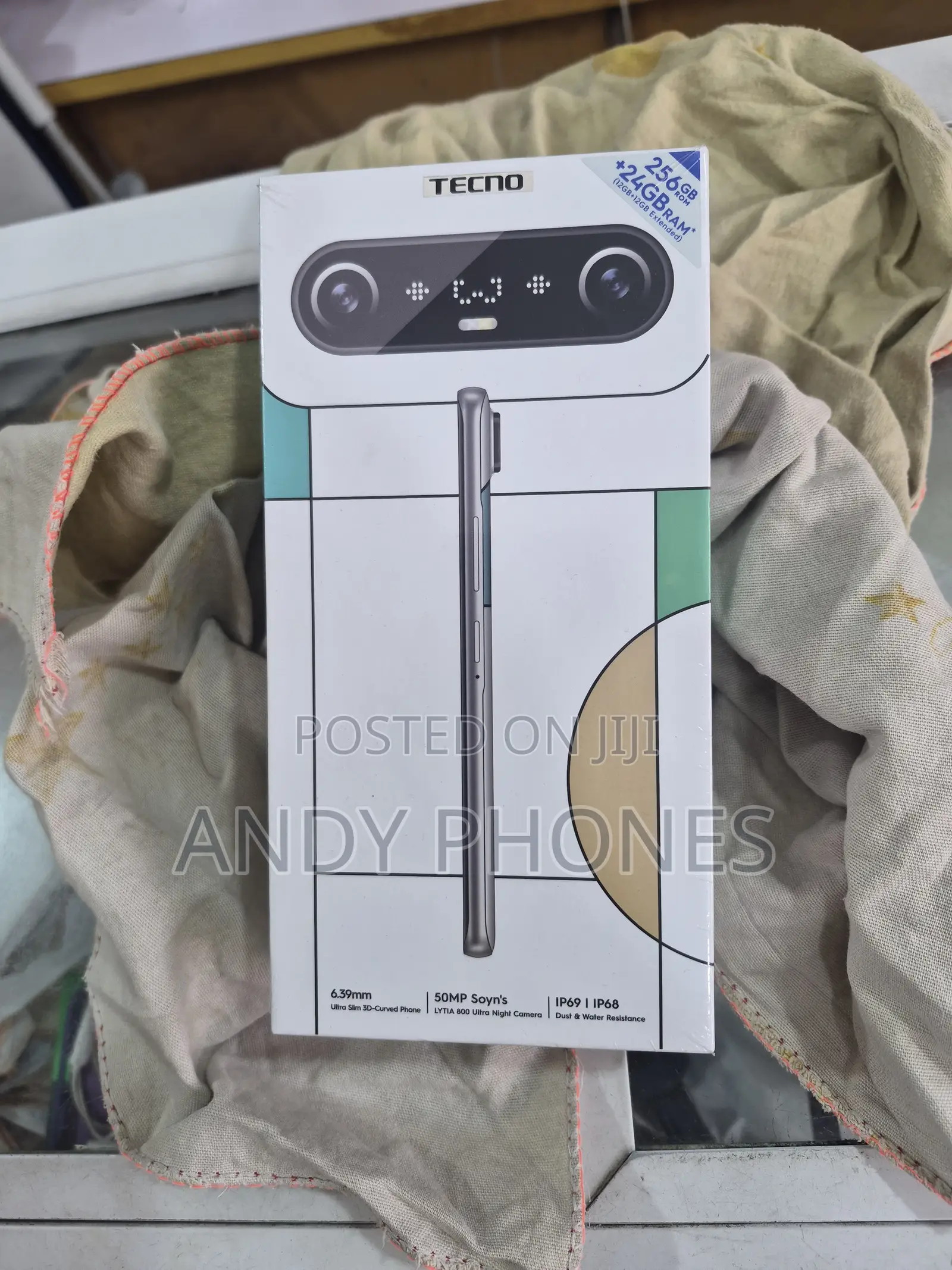 New Tecno Camon Slim 256 GB White