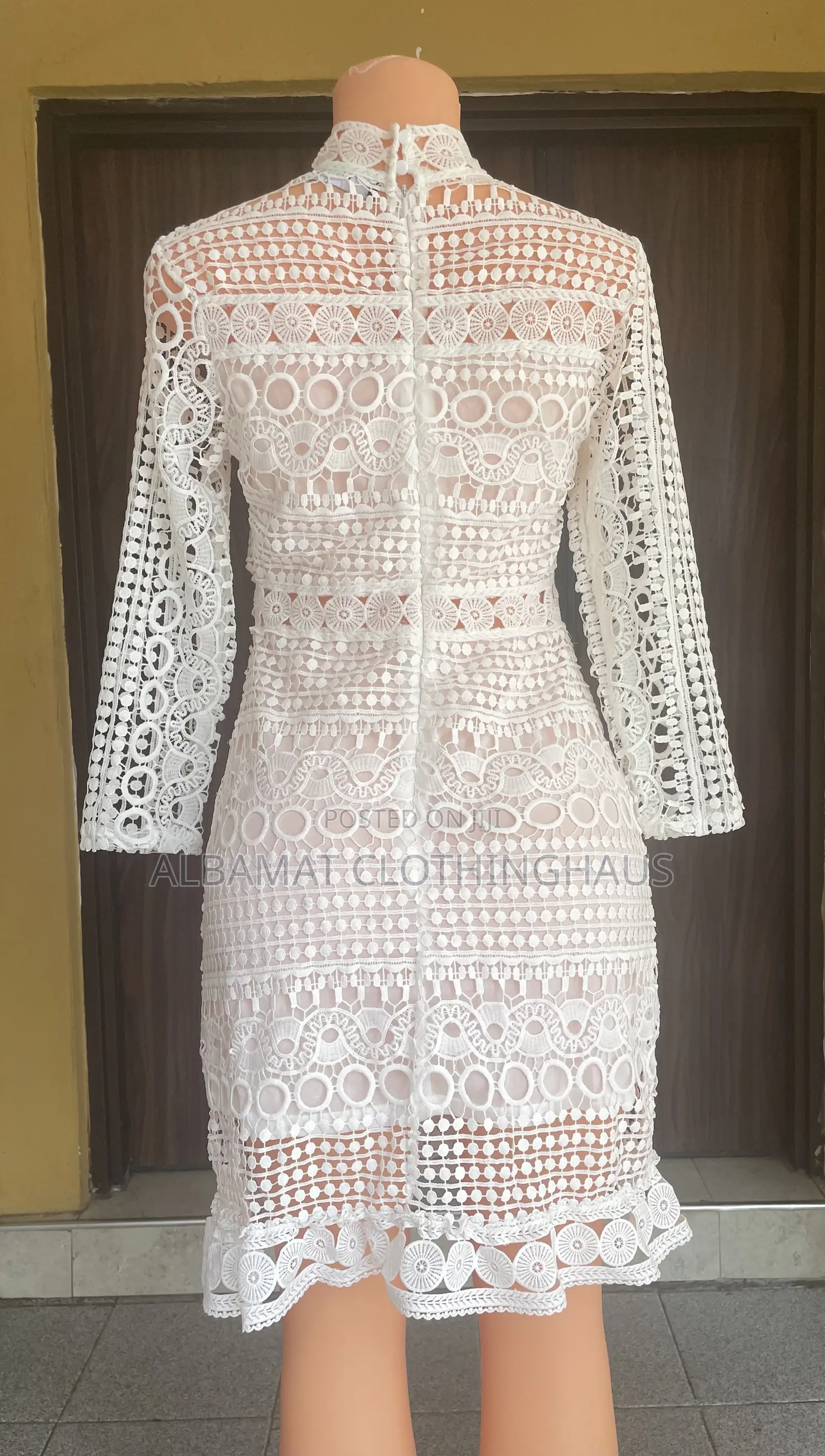 Knee Length Lace Dress