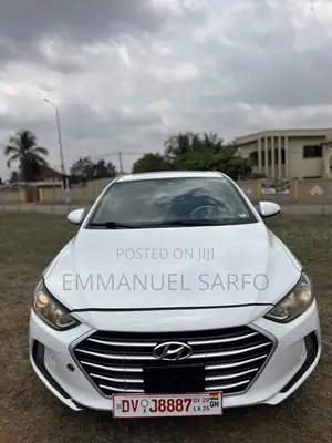 Hyundai Elantra Limited Sedan FWD (2.0L 4cyl 6A) 2017 White
