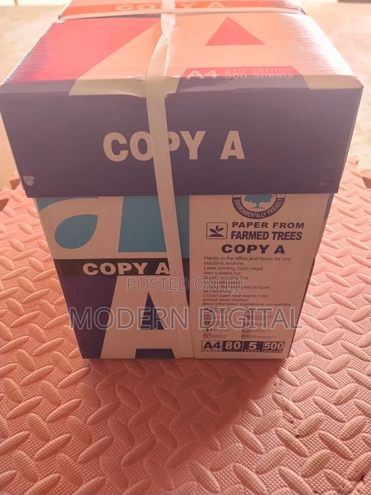Copy a Printing A4 Sheet