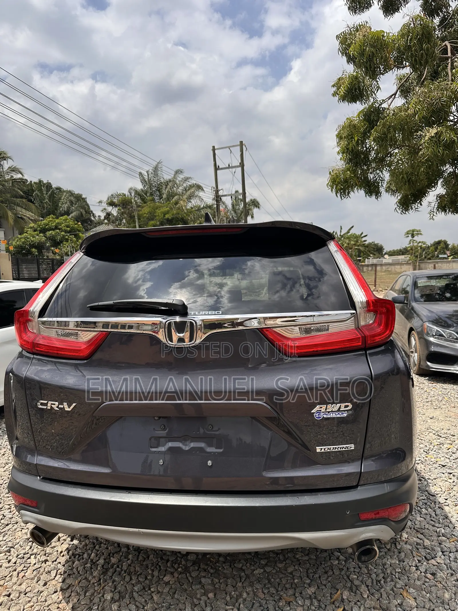 Honda CR-V Touring AWD 2018 Gray