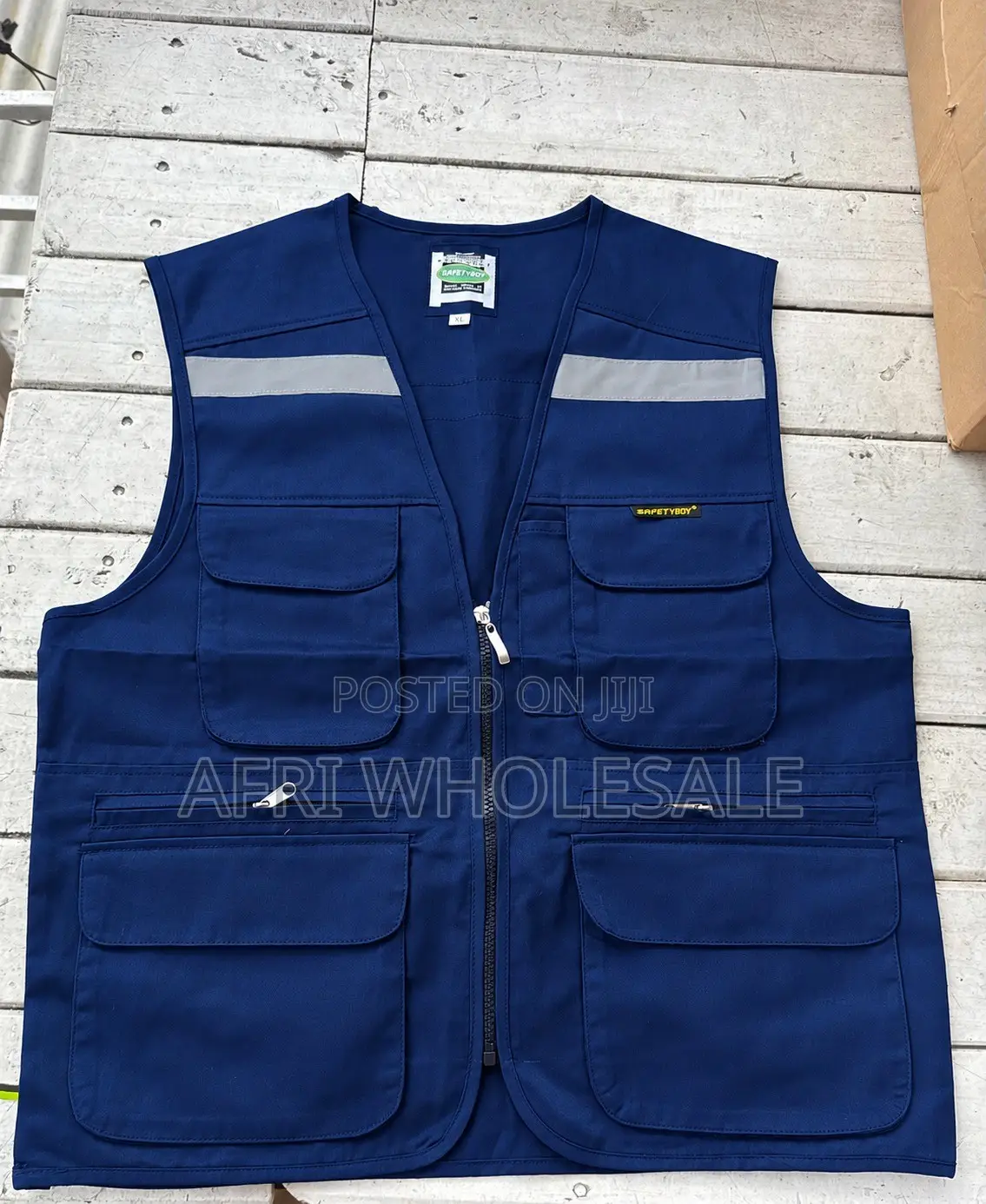 Media Vest MULTI POCKETS Reflective Media Vest Cameraman Photography P