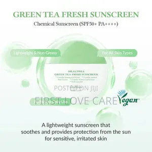 Dr. Althea Green Tea Fresh Sunscreen Chemical Sunscreen Spf50+ Pa+