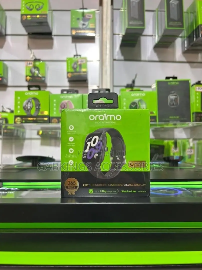 Oraimo Smart Watch 6 Lite -Ui Interface