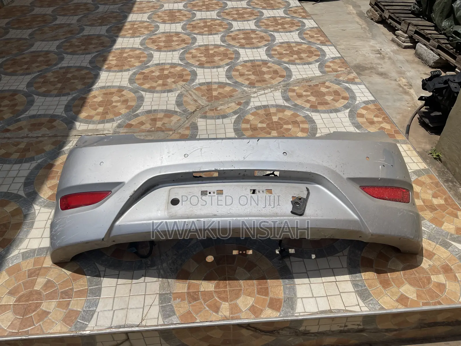 Back Bumper 2011-2014 Hyundai Accent Hatchback