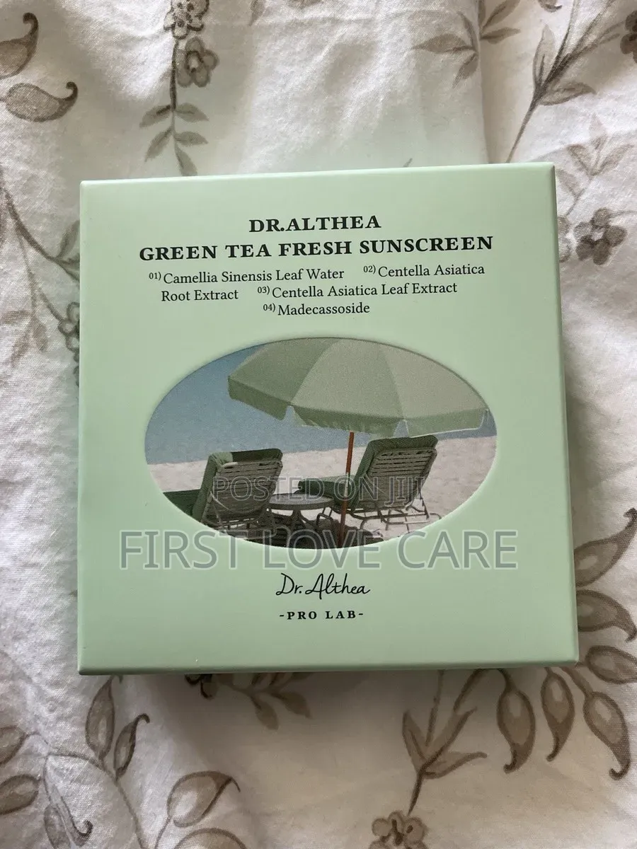 Dr. Althea Green Tea Fresh Sunscreen Chemical Sunscreen Spf50+ Pa+