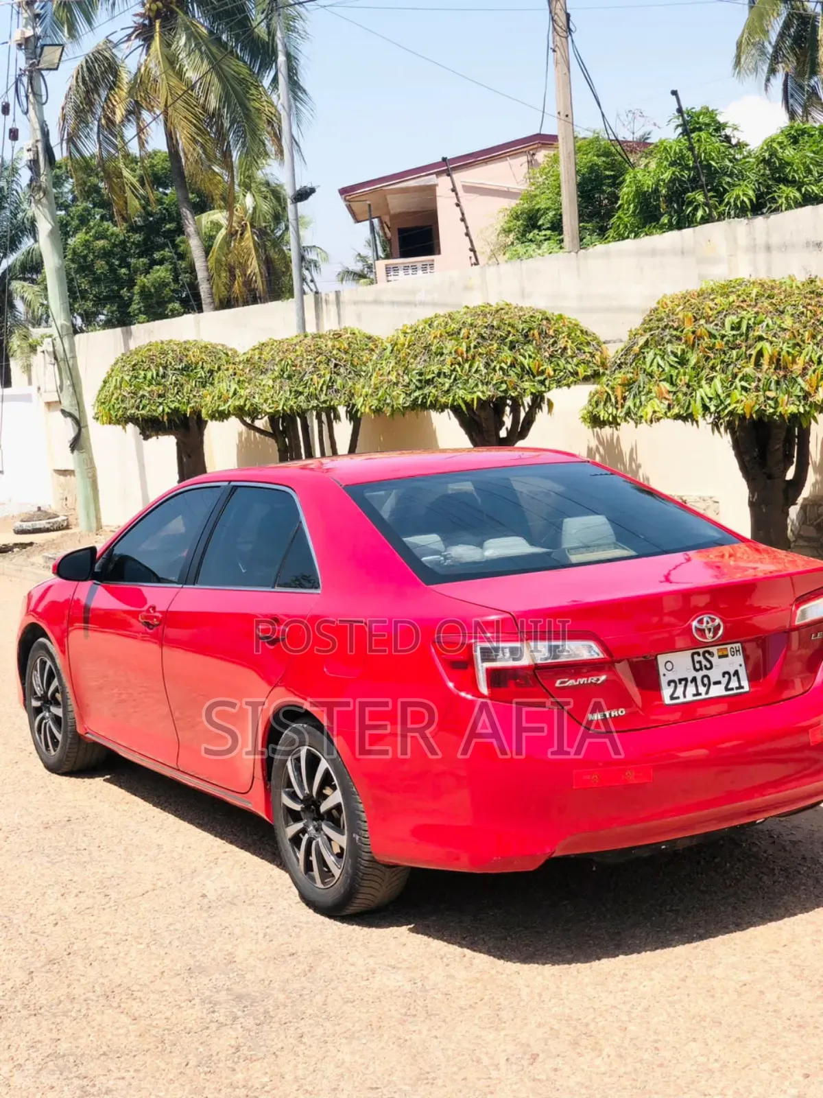 Toyota Camry 2014 Red