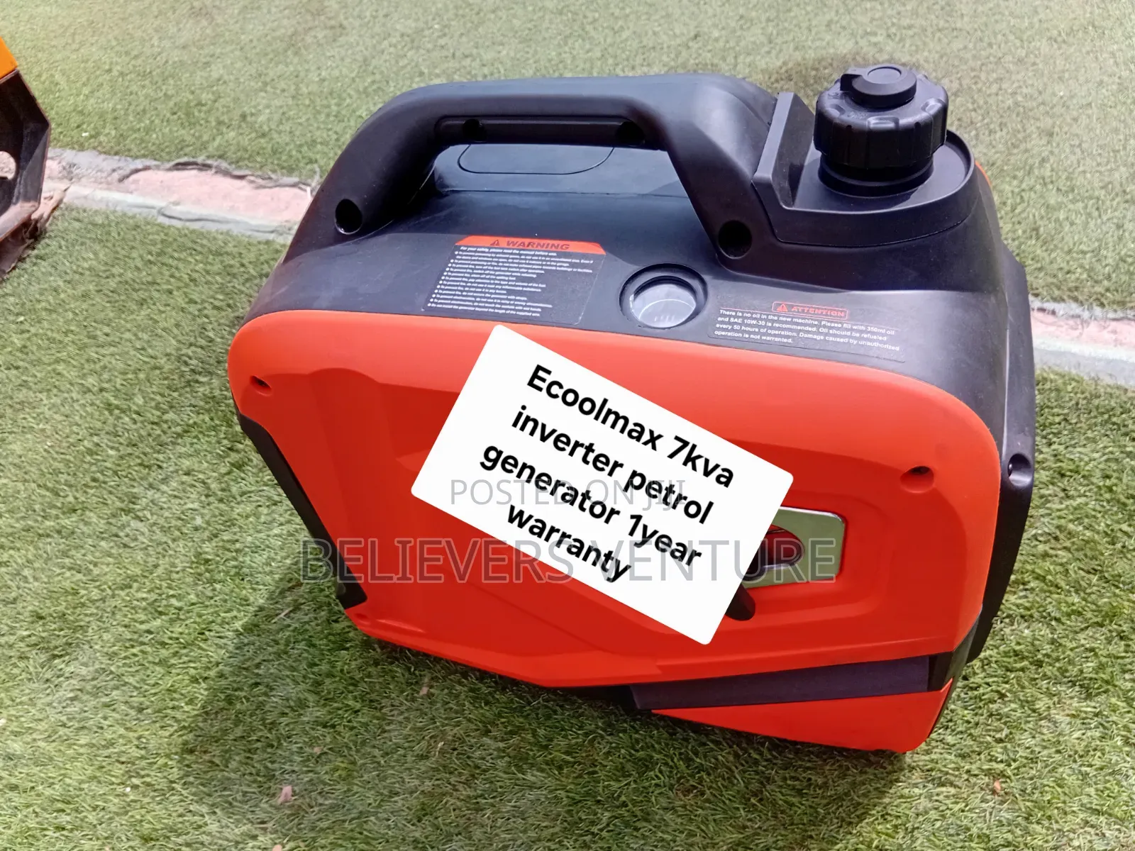 Ecoolmax 7KVA Inverter Petrol Generator for Everyday Convenienc