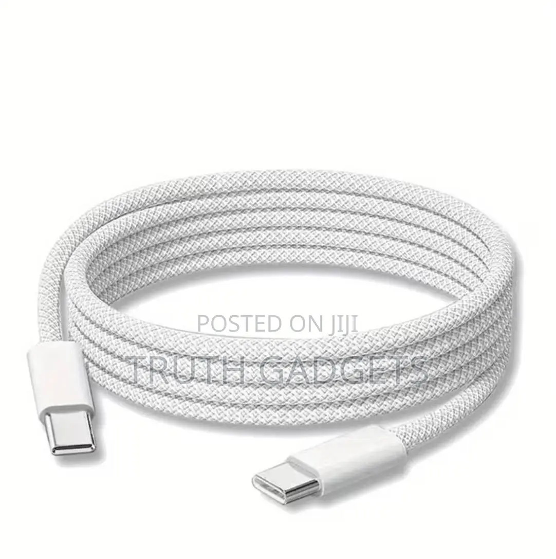 Braided Type C for iPhone,Samsung Fast Charger 60W