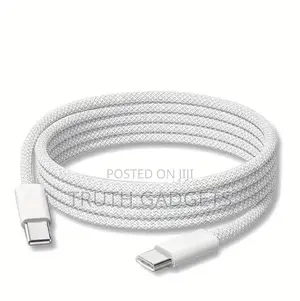 Braided Type C for iPhone,Samsung Fast Charger 60W