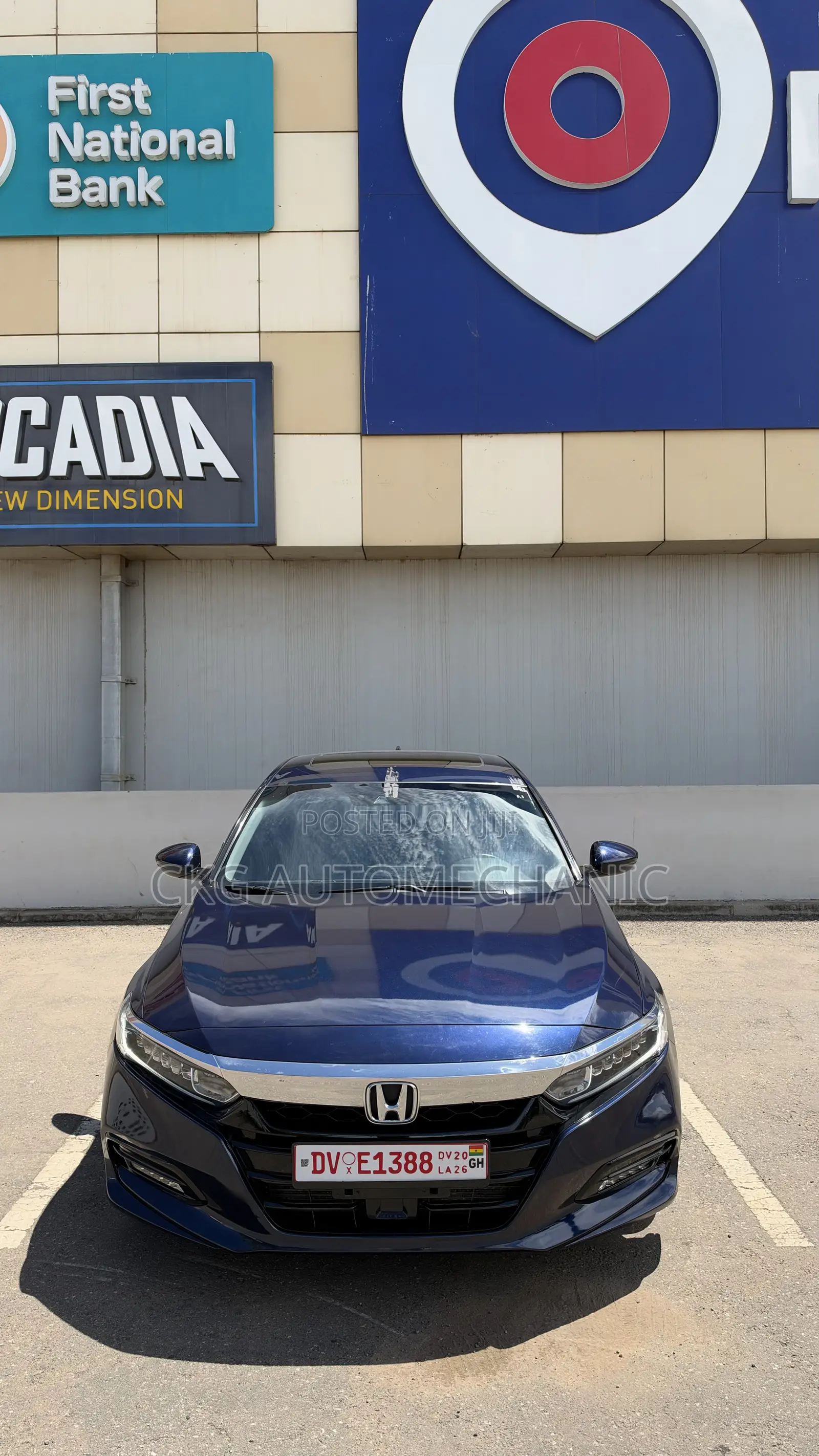 Honda Accord EX-L (1.5L 4cyl Turbo CVT) 2019 Blue