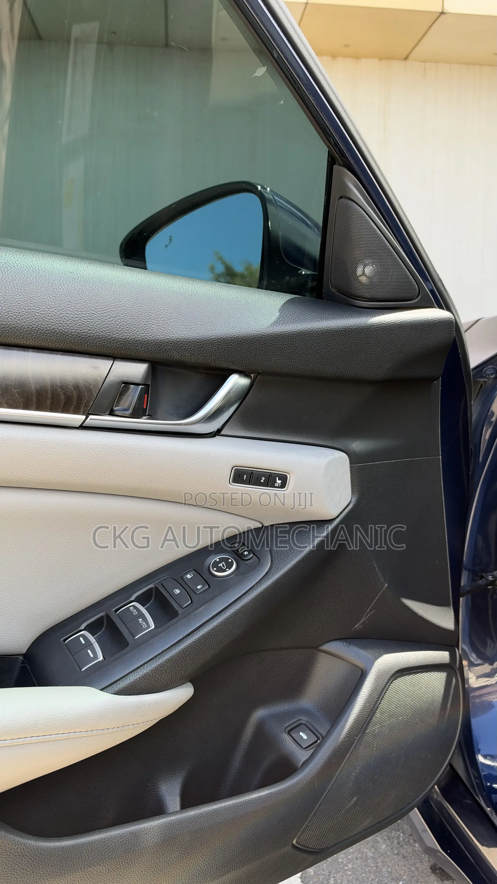 Honda Accord EX-L (1.5L 4cyl Turbo CVT) 2019 Blue