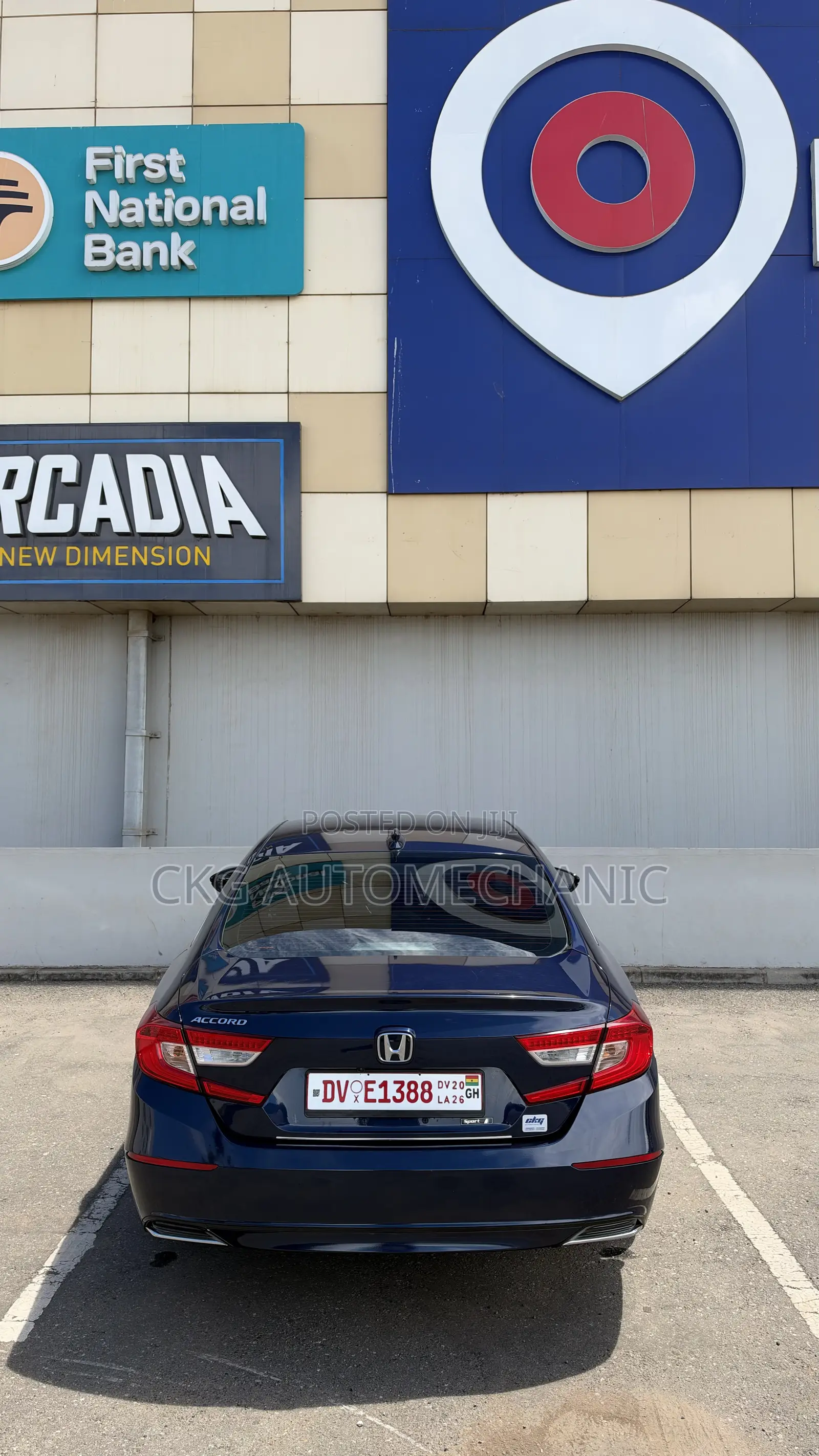 Honda Accord EX-L (1.5L 4cyl Turbo CVT) 2019 Blue