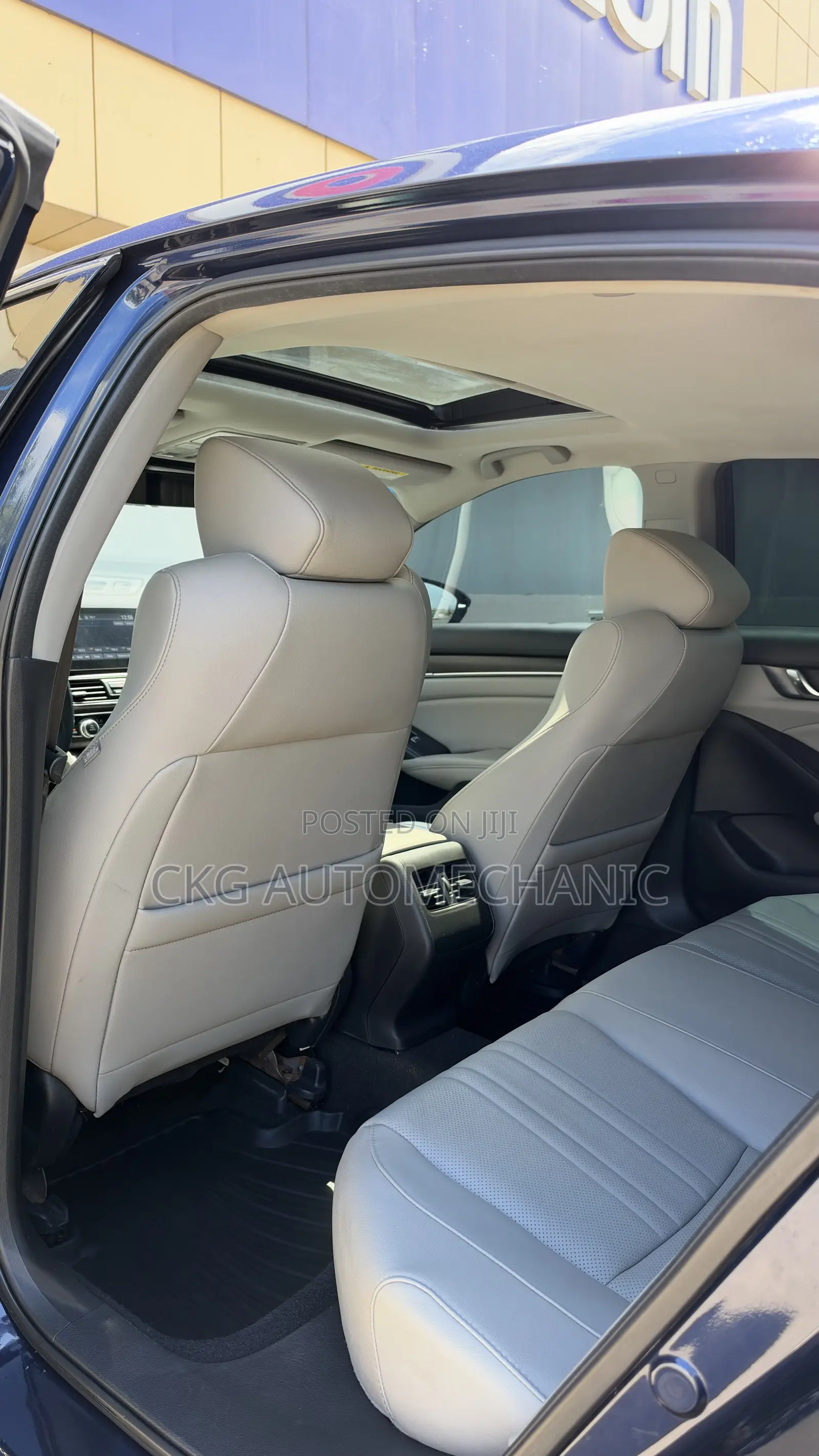 Honda Accord EX-L (1.5L 4cyl Turbo CVT) 2019 Blue
