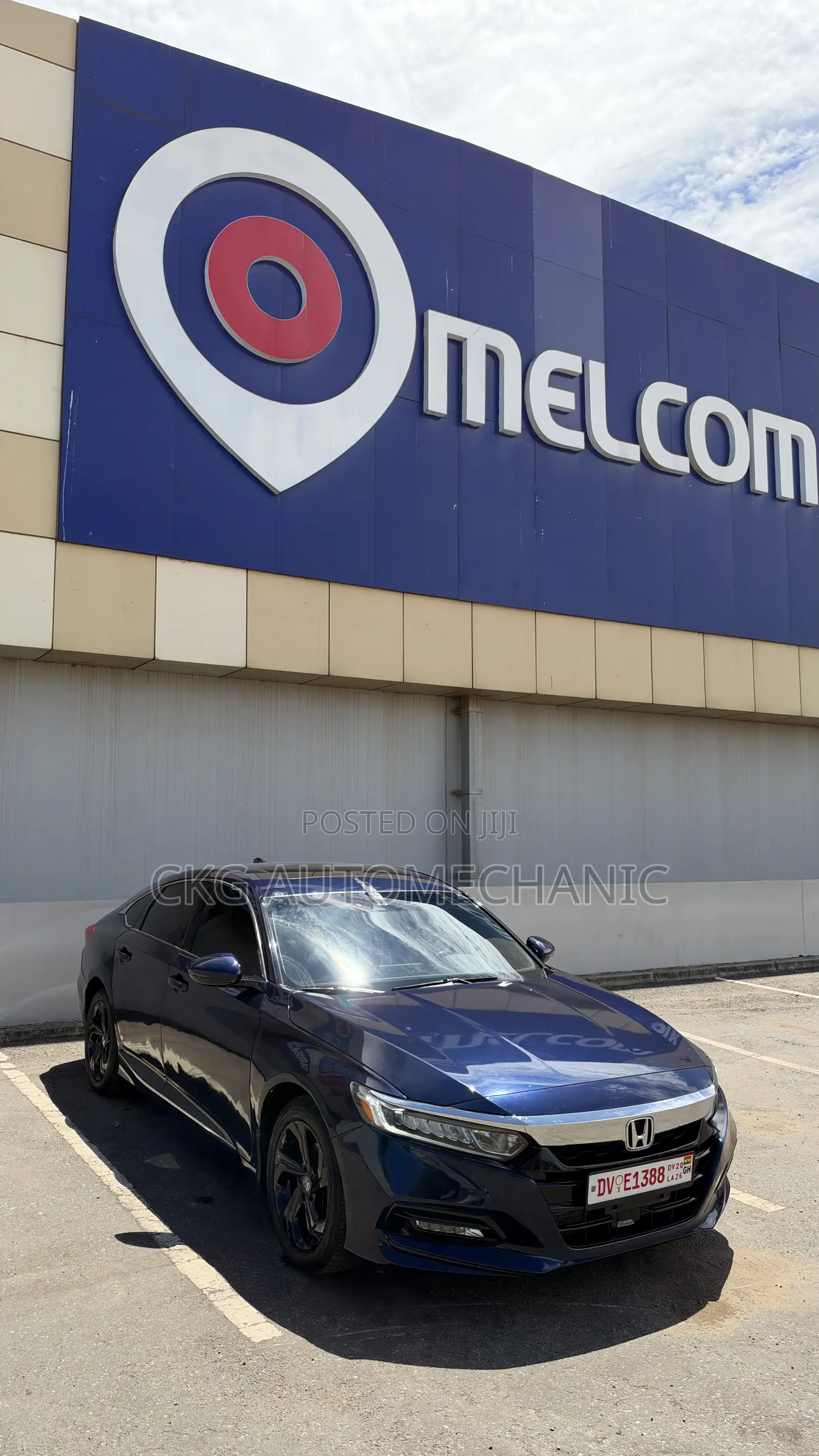 Honda Accord EX-L (1.5L 4cyl Turbo CVT) 2019 Blue