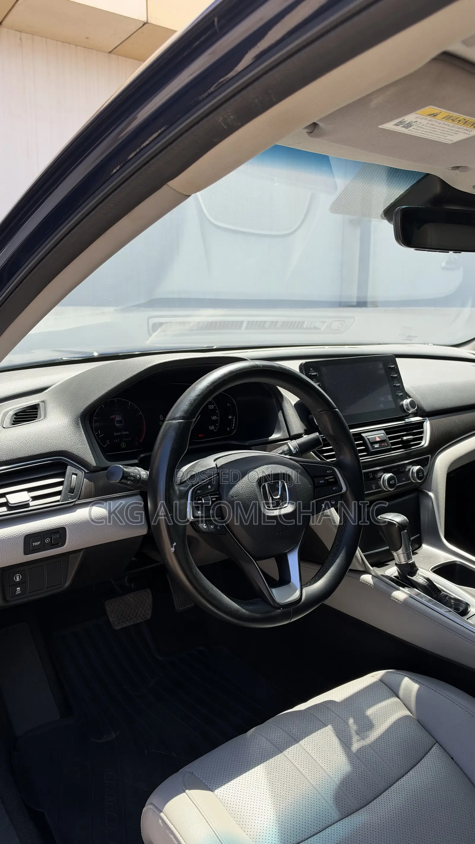 Honda Accord EX-L (1.5L 4cyl Turbo CVT) 2019 Blue