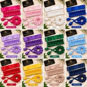 3-in-1 Luxury Satin Headband, Handmade Accessories Set