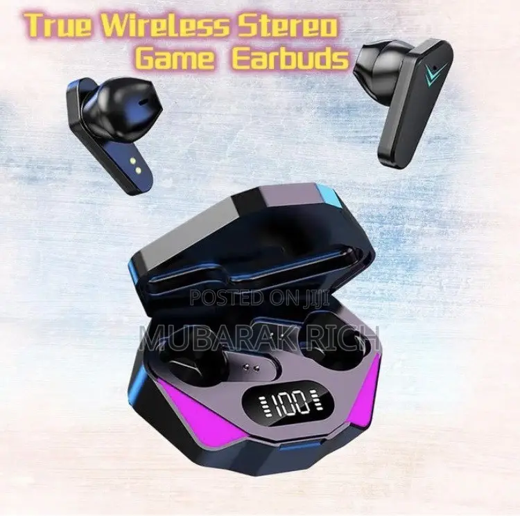 Original M28 TWS Gaming Earbuds - LED Digital Battery Display - RGB