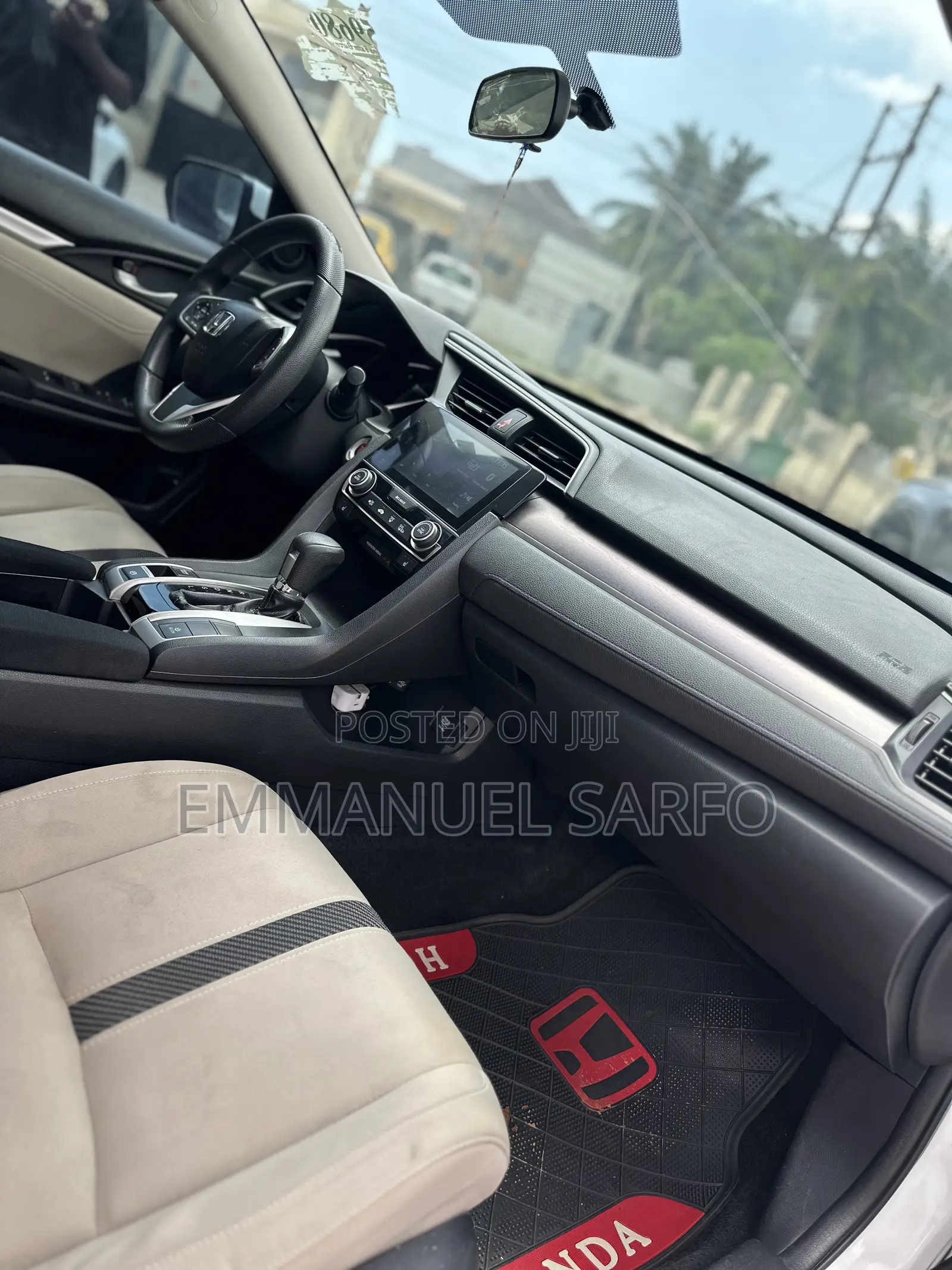 Honda Civic EX-L 4dr Sedan (1.5L 4cyl) 2017 White