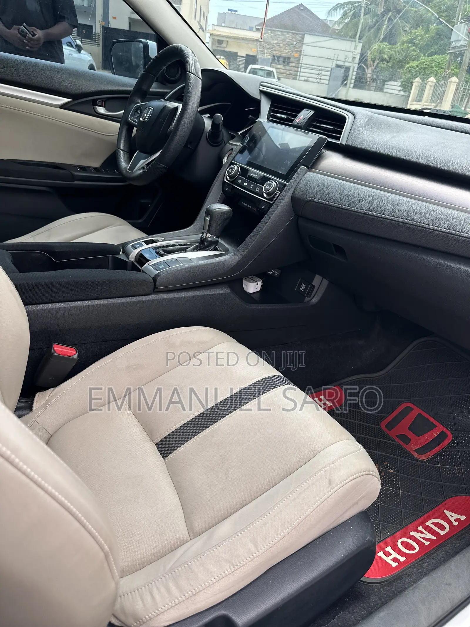 Honda Civic EX-L 4dr Sedan (1.5L 4cyl) 2017 White