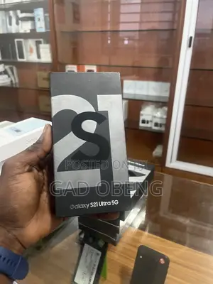 New Samsung Galaxy S21 Ultra 5G 128 GB Black