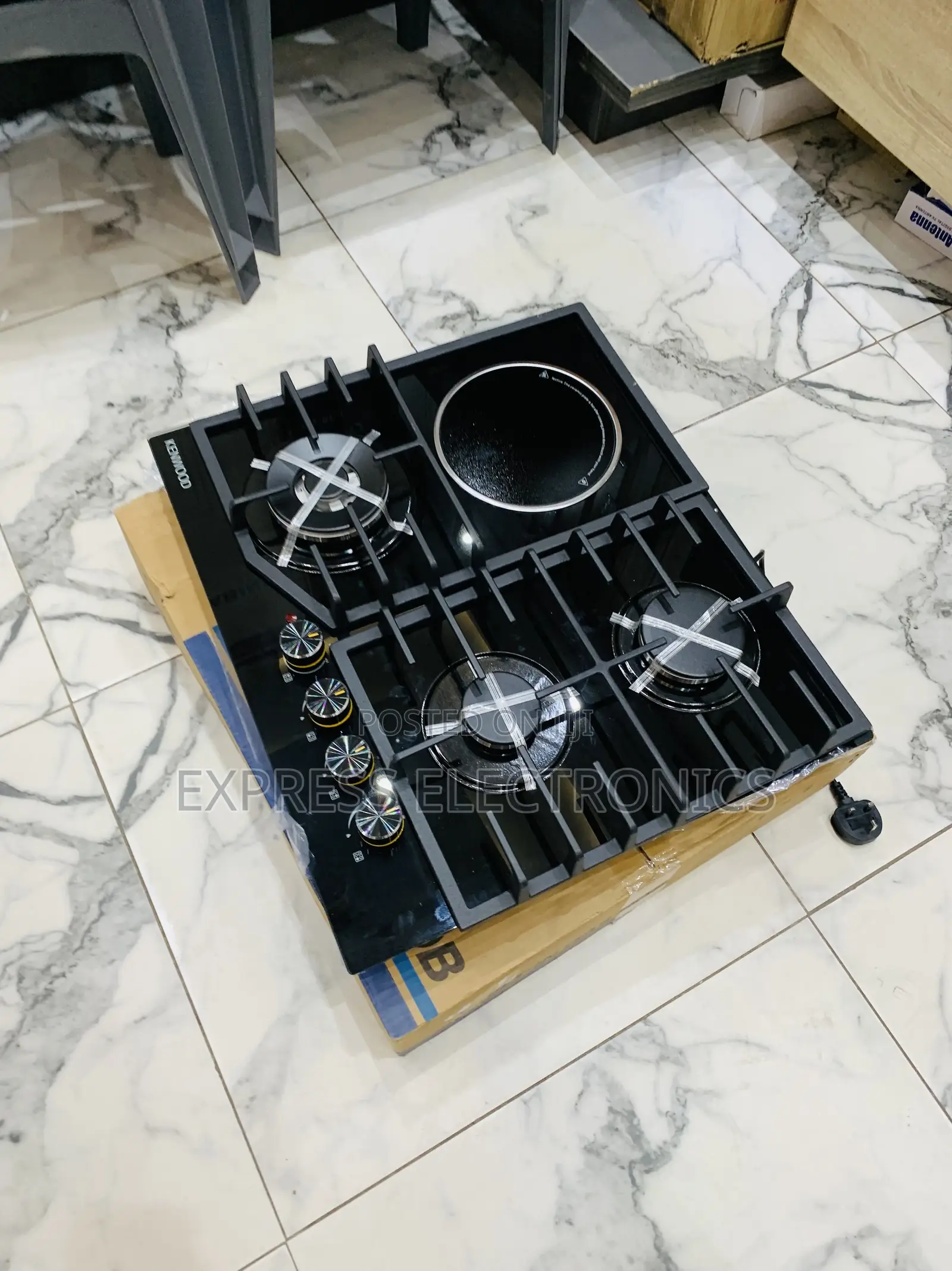 Long Lasting Effects Kenwood 3-1 Stove Built in 60cm Black