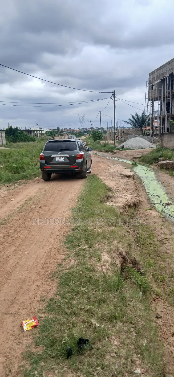 Registered 2 Plots ( Commercial Land) in Kasoa for Sale.