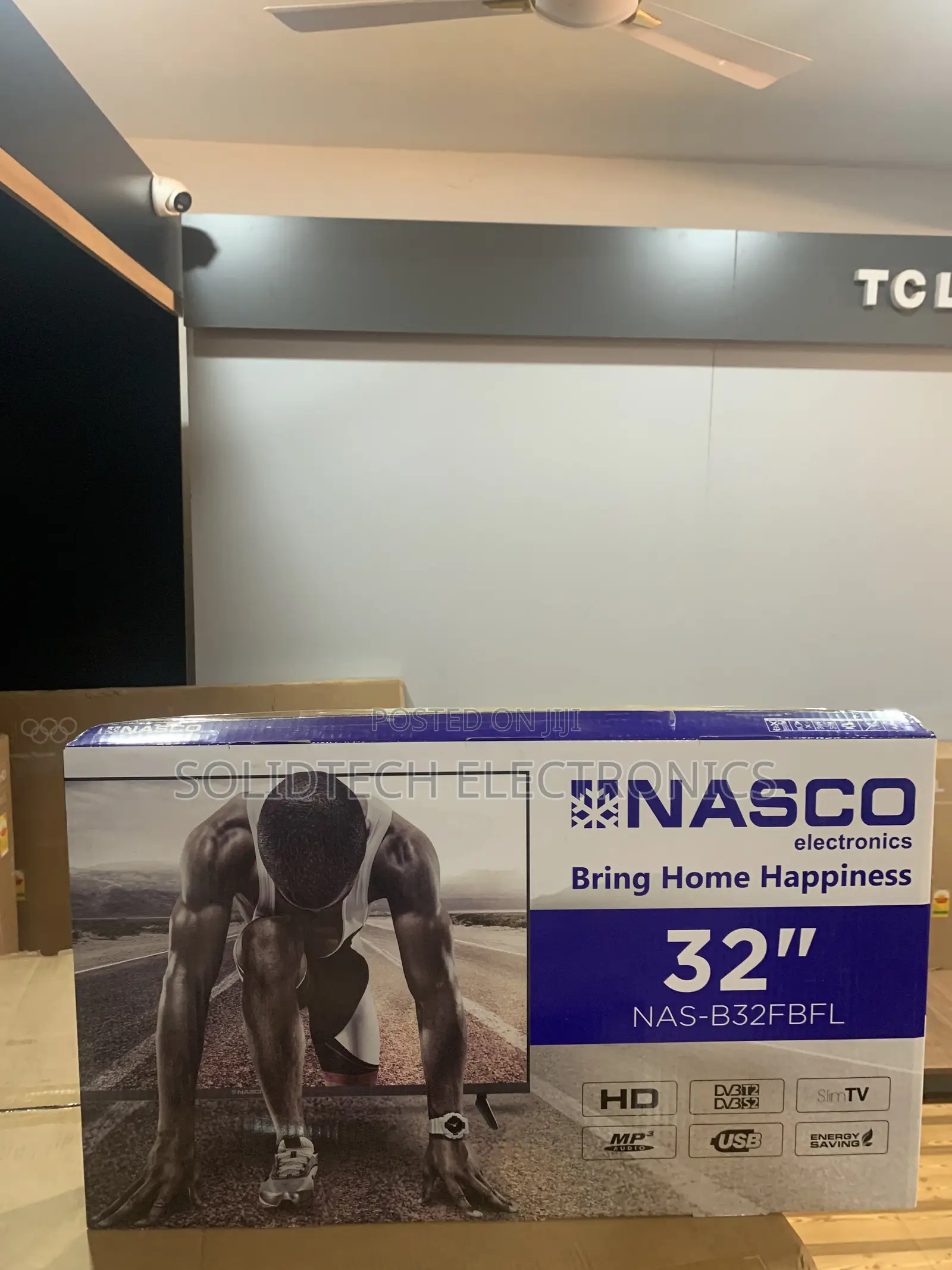 Nasco 32" Led Digital Statelite TV