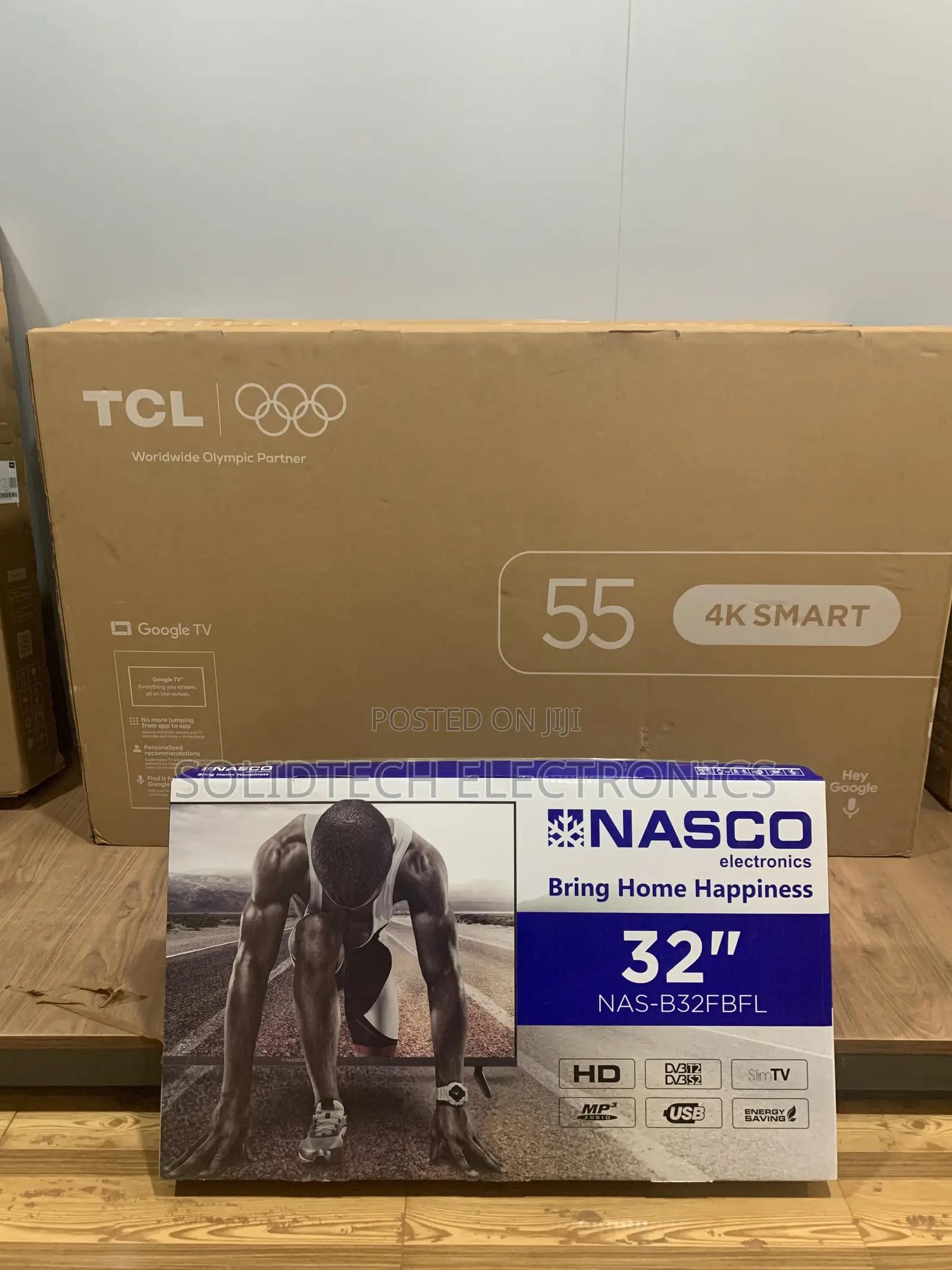 Nasco 32" Led Digital Statelite TV