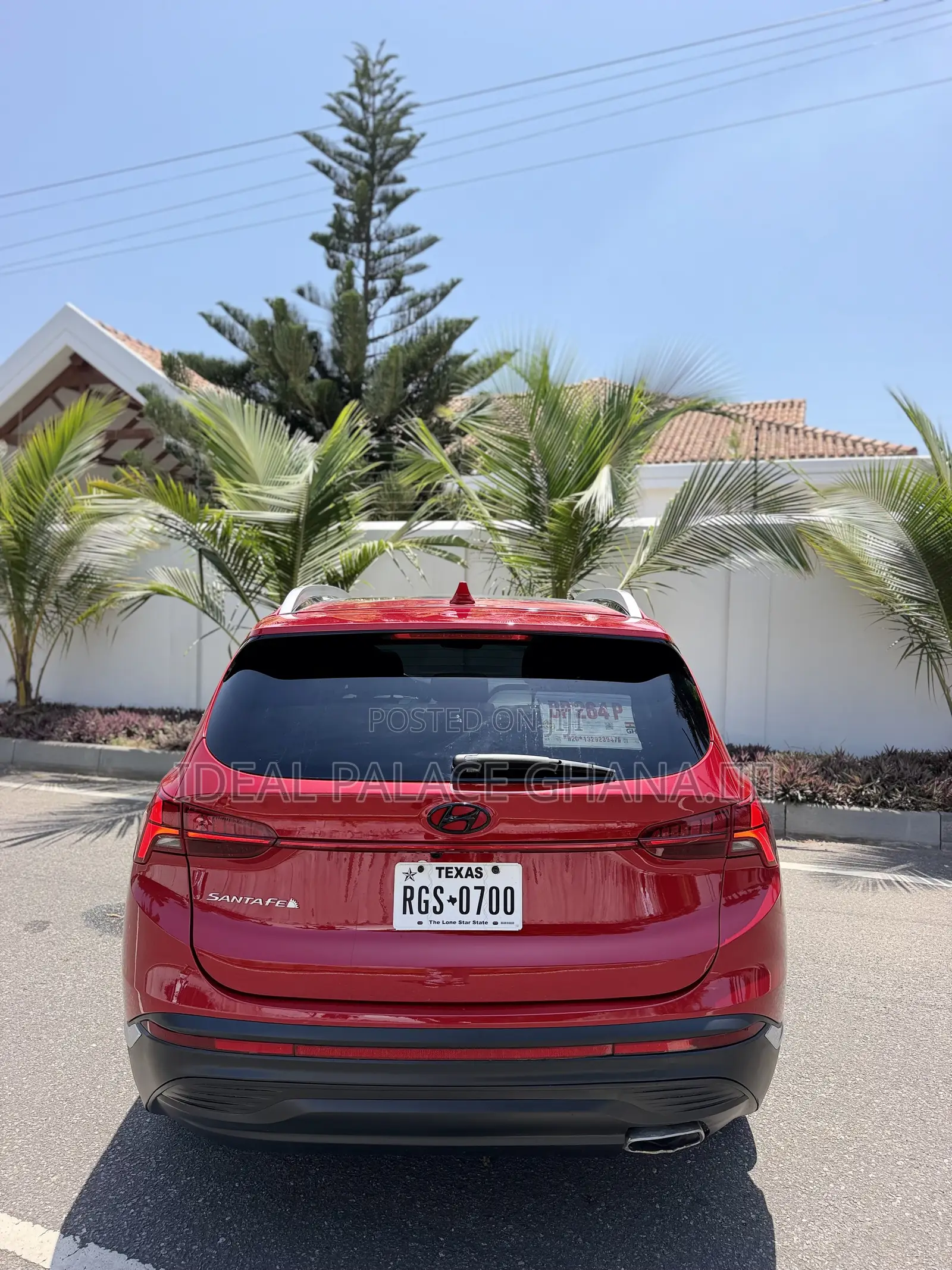 Hyundai Santa Fe SEL 2022 Red