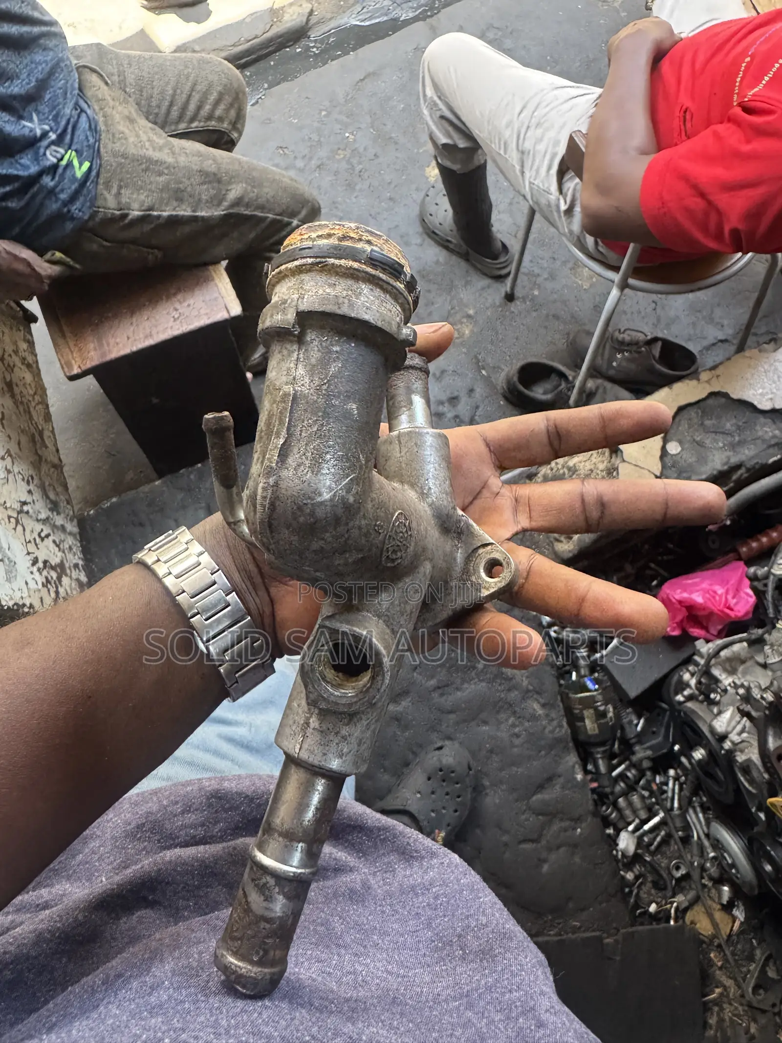 Hyundai Engine Coolant Water Outlet