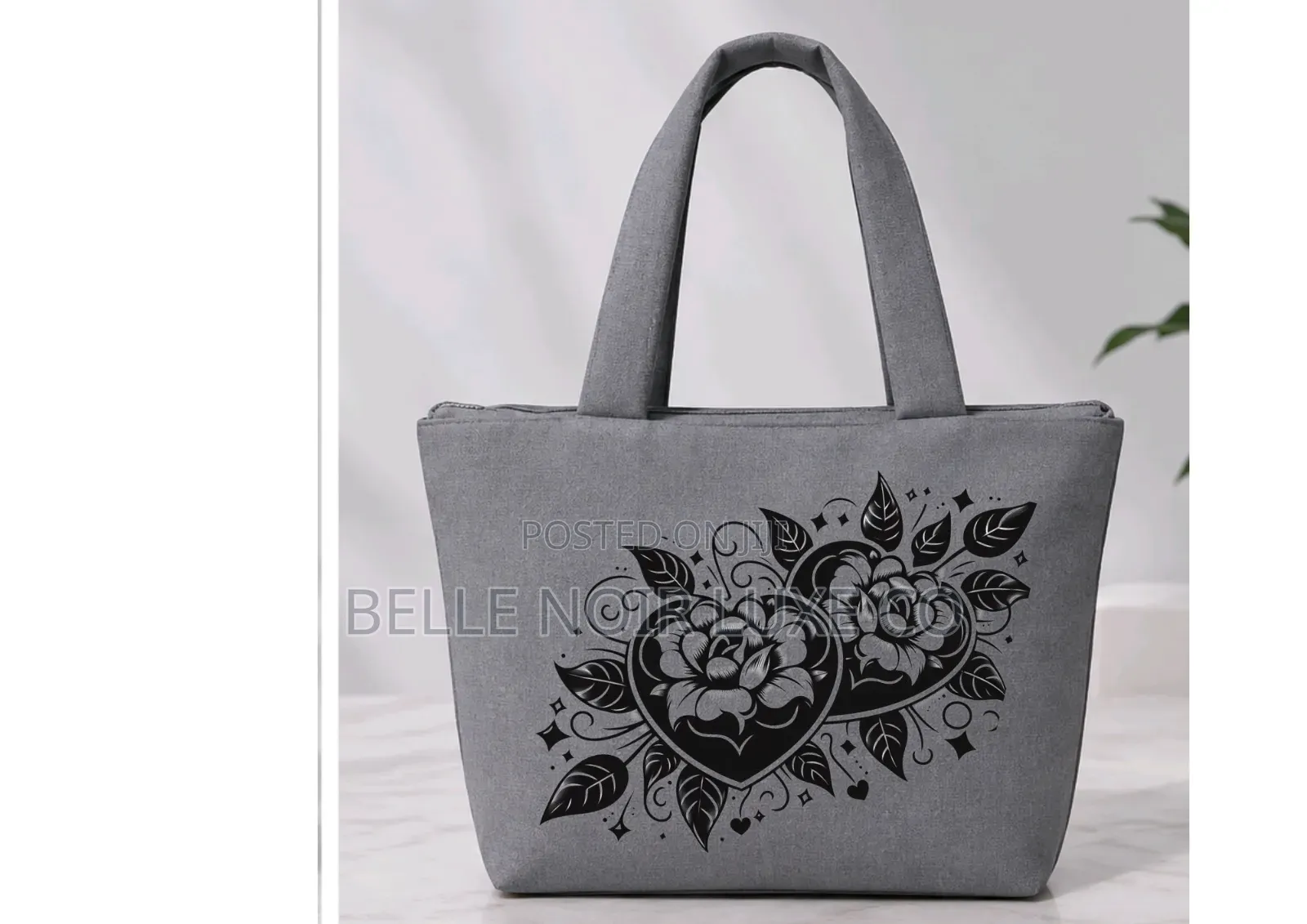 Everyday Noir Set – Tote Bag, Pouch & Scrunchie