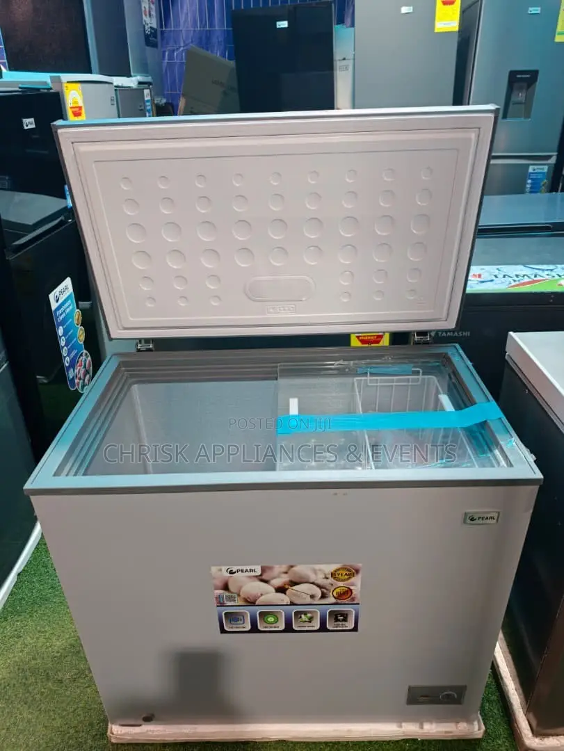 Pearl PCF-2530 200L Chest Freezer With Sliding Glass