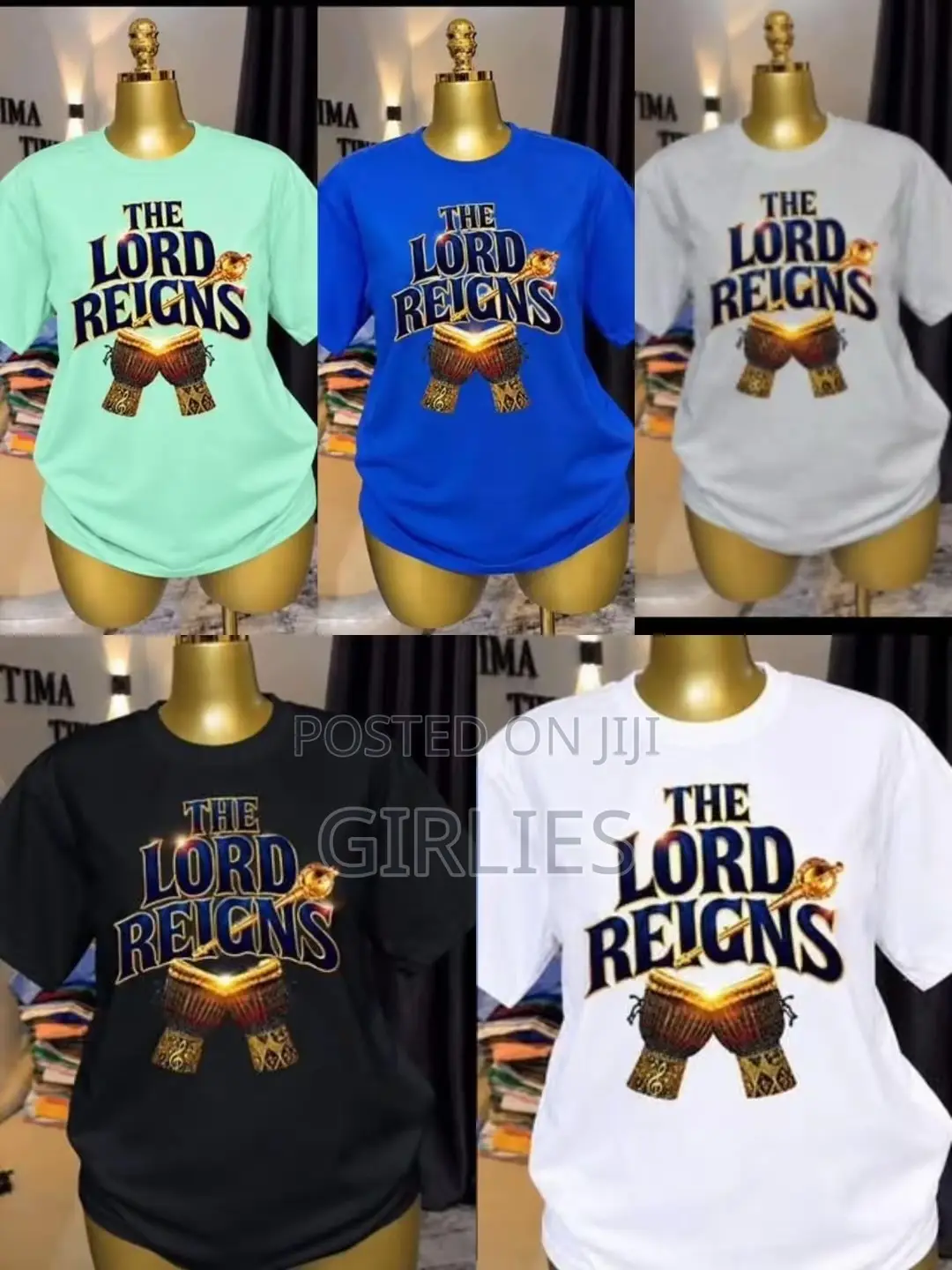 Unisex Quality Designed Shirts - All Sizes M-XXXL - Accra