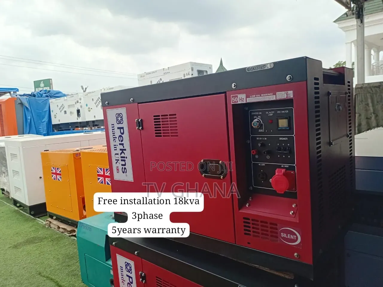 Perkins 18KVA 3-Phase Genset – Powerful, Durable and Reliable18kva