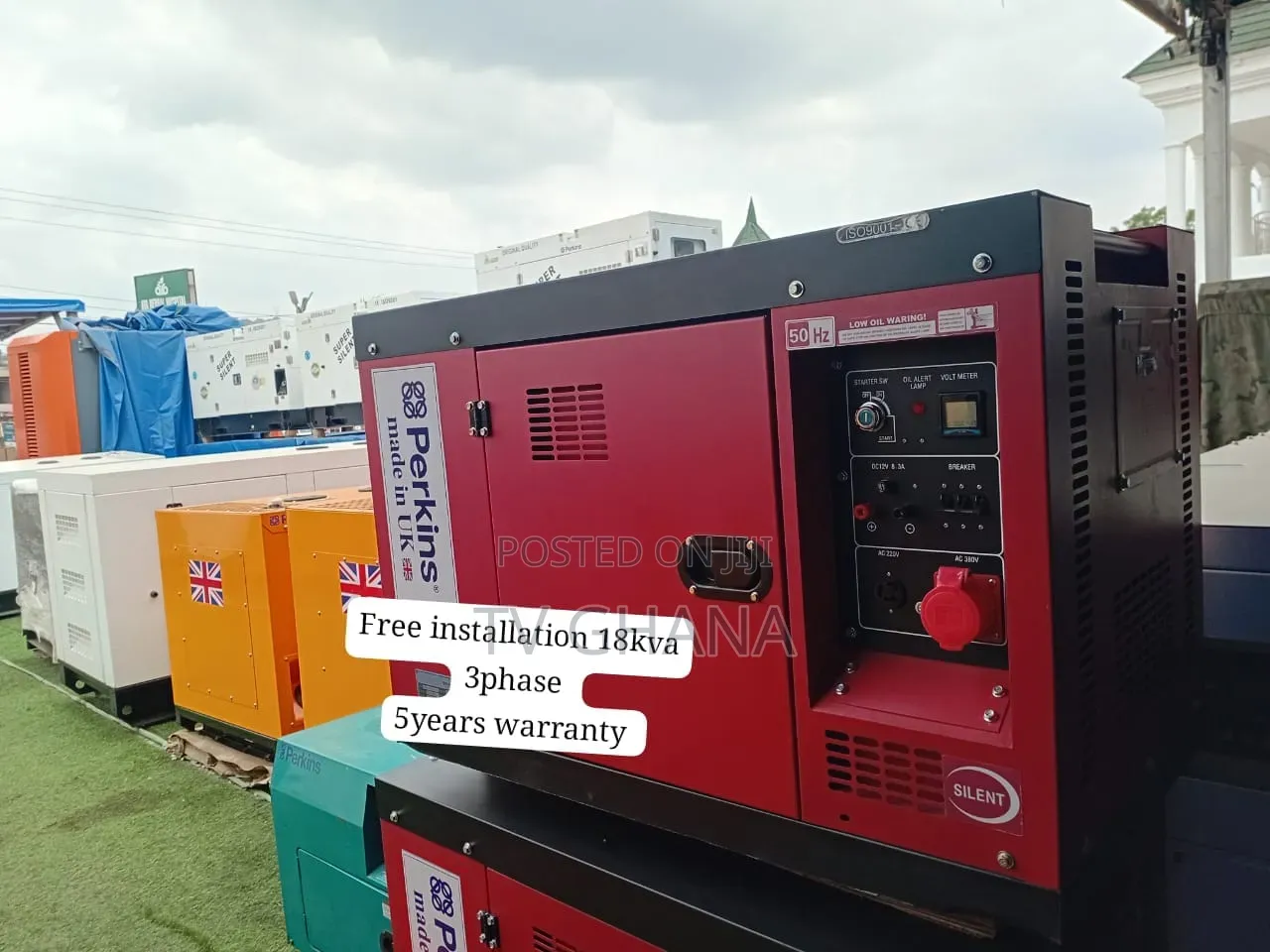Perkins 18KVA 3-Phase Genset – Powerful, Durable and Reliable18kva