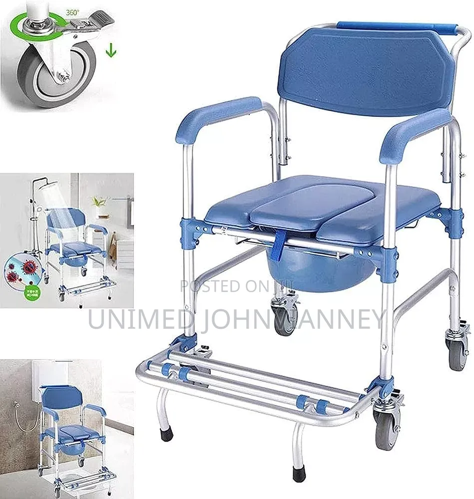 Commode Seat With Wheel