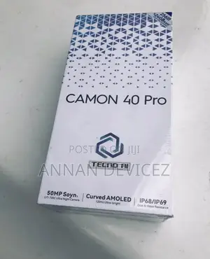New Tecno Camon 40 Pro 4G 256 GB Black