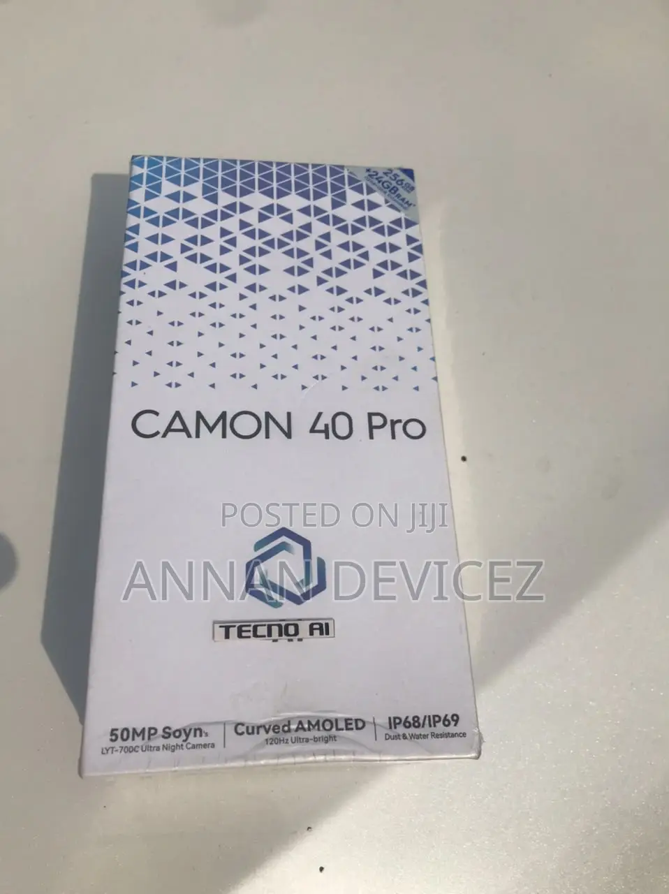 New Tecno Camon 40 Pro 4G 256 GB Black